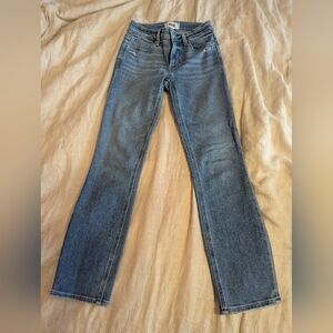 Paige Women's Amber Straight Leg Jeans, Size 23, Retrospect Wash